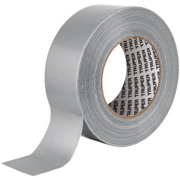 Cinta Ducte Tape 48mm x50m E0.19mm Resistente a Temperaturas Truper 12588