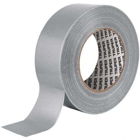 Cinta Ducte Tape 48mm x50m E0.19mm Resistente a Temperaturas Truper 12588