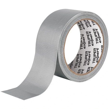 Cinta Ducte Tape 48mm x10m E0.27mm Resistente a Temperaturas Truper 10932