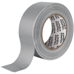 Cinta Ducte Tape 48mm x30m E0.27mm Resistente a Temperaturas Truper 10933