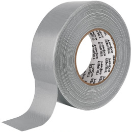 Cinta Ducte Tape 48mm x50m E0.27mm Resistente a Temperaturas Truper 10944