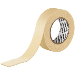 Cinta Doble Contacto 19mm x1.5m E1mm Soporta 2Kg, Doble Adhesivo Truper 11724