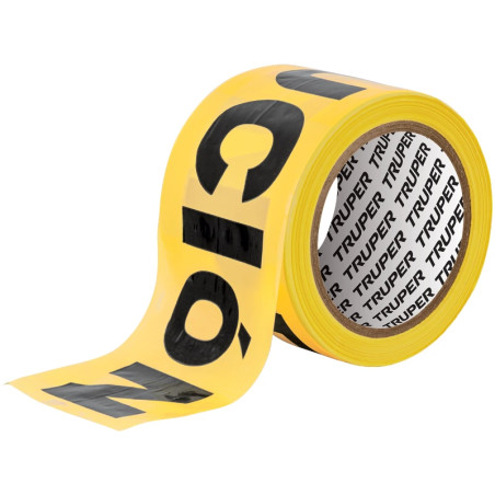 Cinta de Advertencia Precaucion 90m E0.04mm Truper 12578