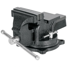 Tornillo de Banco Industrial Ancho de Mordaza 4", Apertura Max 4" Peso 4.6kg, TB-4P 26039 Pretul