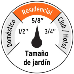Manguera Reforzadas 3 CAPAS 5/8" Espesor 2.1mm, Pres Max Reventar 213PSI, 100 Metros 17Kg, MAN-5/8R 19858 Truper