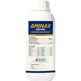 Aminax Organic 1L Aminoacidos Bioestimulante Agricola CAISAC