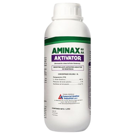 Aminax Aktivator 20L Acido L-Glutamico Bioestimulante Antiestres Inductor Resistencia CAISAC