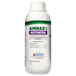 Aminax Aktivator 1L Acido L-Glutamico Bioestimulante Antiestres Inductor Resistencia CAISAC