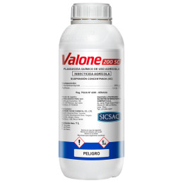 Valone 1L Chlorantraniliprole Insecticida Agricola Accion Ingestion Contacto SICompany