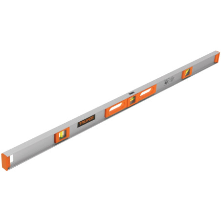 Nivel Profesional 48", Cuerpo de aluminio tipo vigueta, Proteccion ABS, Gotas Intercambiables, NP-48 17040 Truper