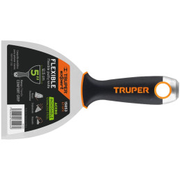Espatula Flexible 5" Mango Ergonomico, en acero inoxidable, para usarse en alimentos, ET-5FX 15853 Truper