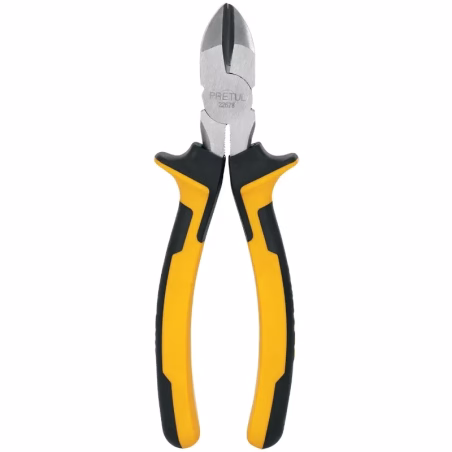 Alicate de corte diagonal 7" Comfort Grip en acero al carbono, PCD-7PX 22678 Pretul