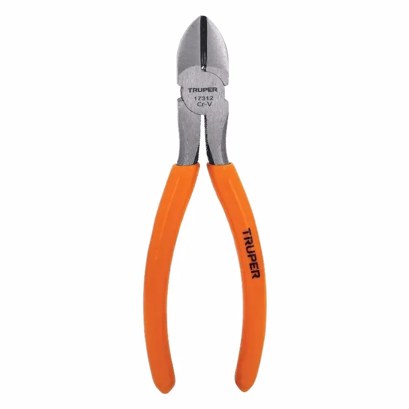 Alicate de corte diagonal 6", acero al cromo vanadio mango de vinil, T202-6 17312 Truper