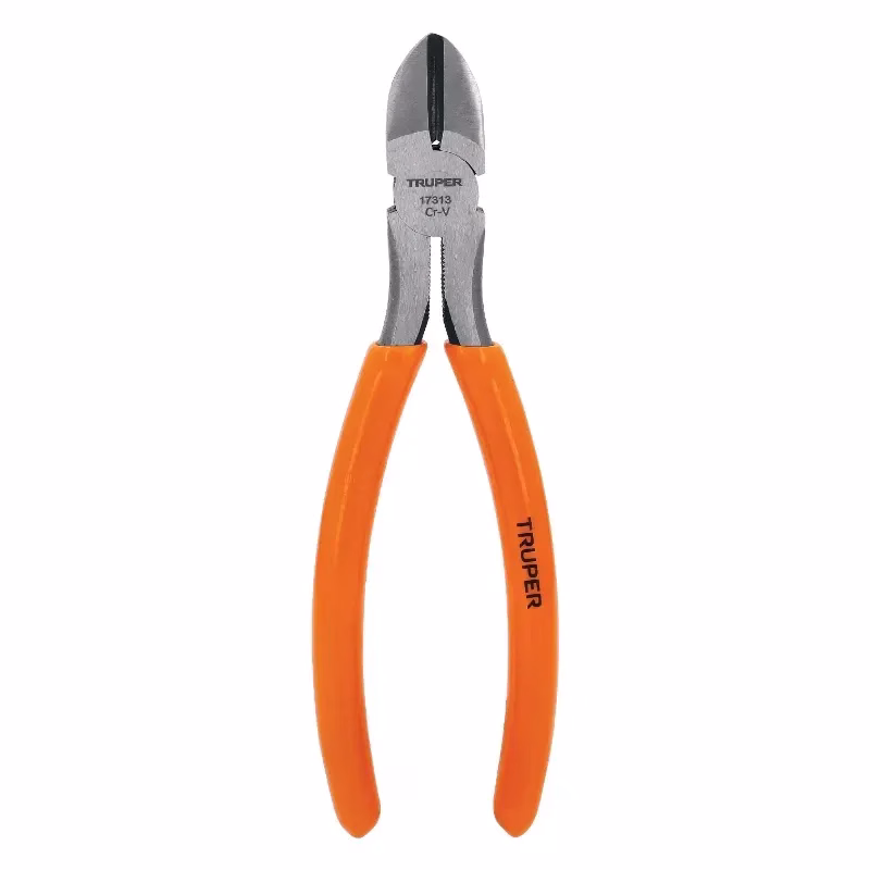 Alicate de corte diagonal 7", acero al cromo vanadio mango de vinil, T202-7 17313 Truper