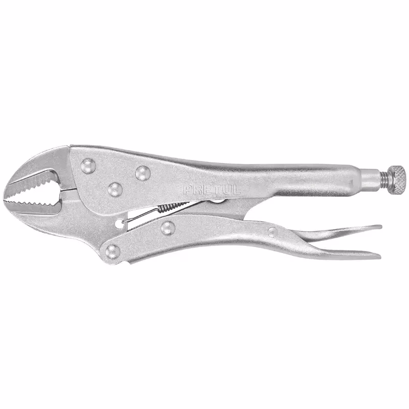 Alicate de Presion 10" Mordaza recta, en acero al carbono, PP-10R 22702 Pretul