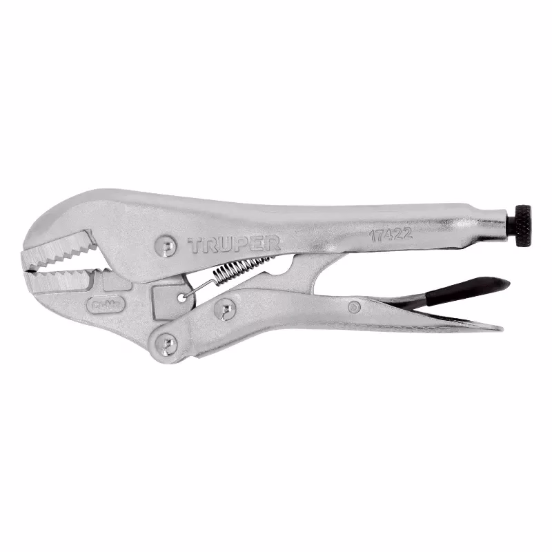 Alicate de Presion 7" Mordaza recta de Cromo molibdeno, PPT-7R 17422 Truper