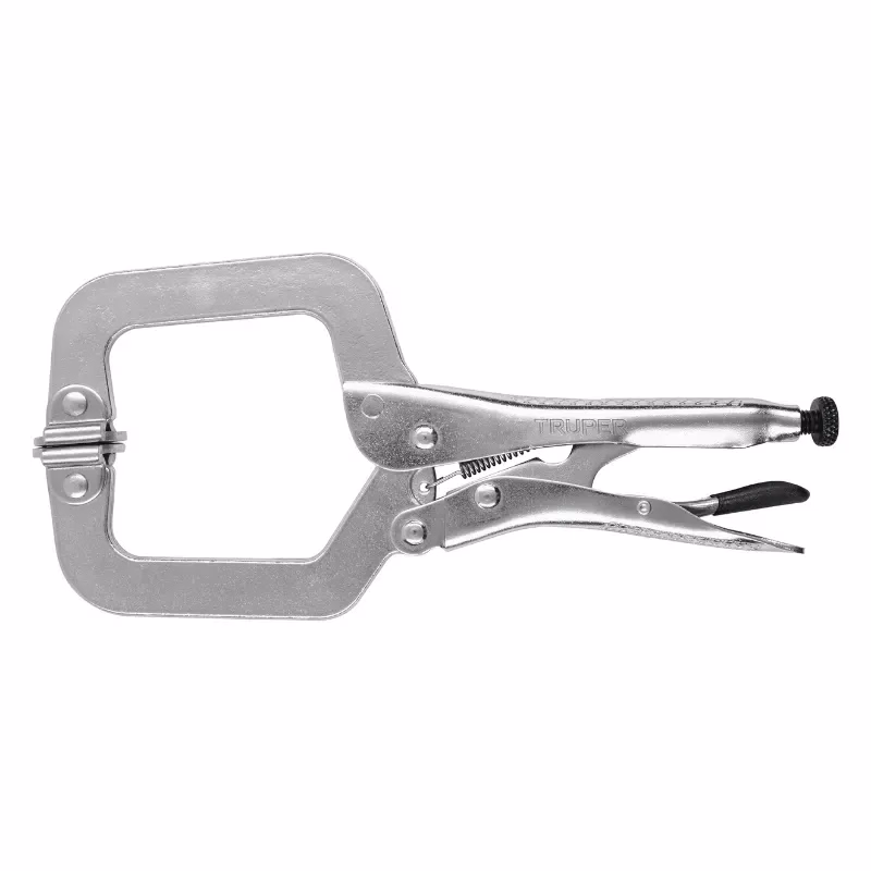 Alicate de Presion 9" Tipo C Mordaza Autoajustable, en acero al carbono, PPC-9R 17414 Truper