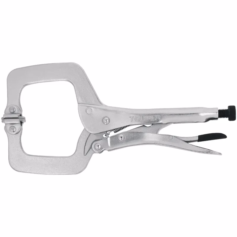 Alicate de Presion 11" Tipo C Mordaza Autoajustable, en acero al carbono, PPC-11R 17427 Truper