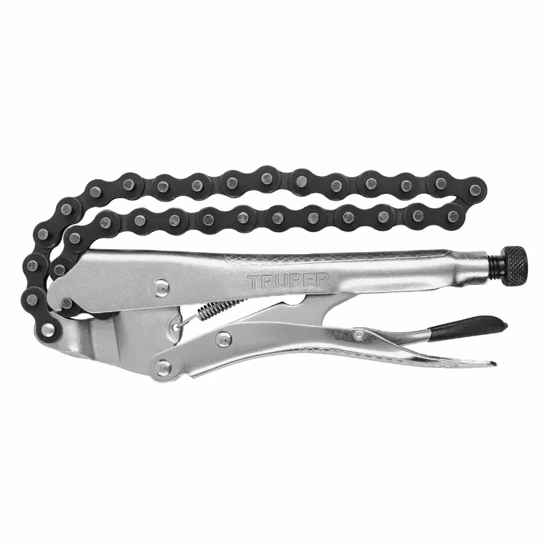 Alicate de Presion 8" de cadena 50 cm, en acero al carbono, PPT-CAD 17438 Truper