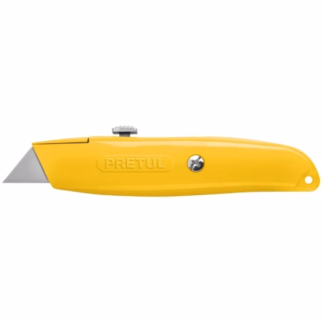 Navaja Multiusos cuchilla retractil 6", Incluye 4 cuchillas de repuesto, NM-6P 22400 Pretul