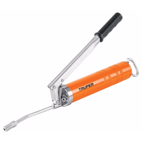 Engrasadora Reforzada 14oz 4500 lb/pulg2 y Refacciones, Extension Flexible y Rigida, GRAS-13 14859 Truper