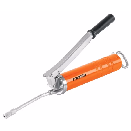 Engrasadora Reforzada 14oz 6000 lb/pulg2 y Refacciones, Extension Flexible y Rigida, GRAS-14 14860 Truper