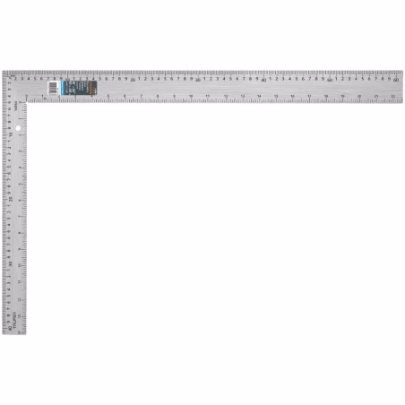 Escuadra para Albañil 16" x 24", 40.6 x 61cm Graduacion Estampada en Acero, Cantos rectificados, E-16X24 14384 Truper