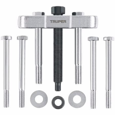 Extractor de Volantes, 10 Piezas, Apertura max 76mm Alcance max 32mm, EXT-10 14508 Truper