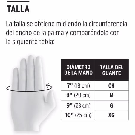 Guantes de Carnaza Talla CH puño corto ajustado, para Construccion y manejo de abrasivos, GU-CACE-C 15248 Truper