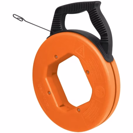 Guia pasa Cable 15 Metros, Guia acero SK5, Para jalar cable electricos y de Telecomunicaciones, GUIA-15 17751 Truper