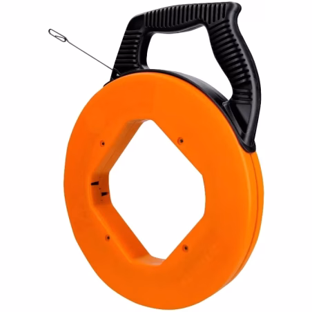 Guia pasa Cable 30 Metros, Guia acero SK5, Para jalar cable electricos y de Telecomunicaciones, GUIA-30 17752 Truper