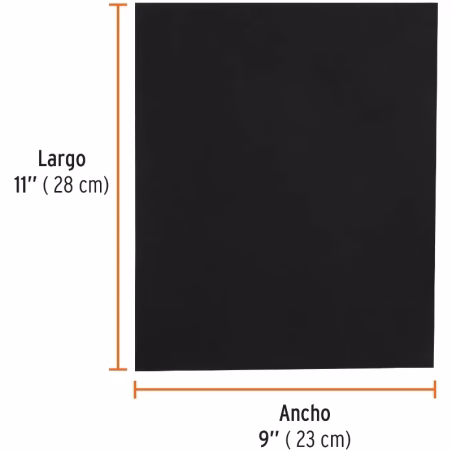 Lijas de Agua G1000 x25u 230x280mm CarburoSilicio Truper 11632