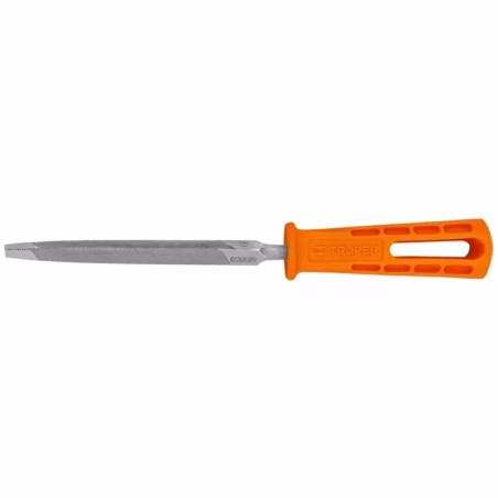Lima Triangulo Bastardas 4" Ancho 3/8", Mango de Polipropileno, LTP-4M 10916 Truper