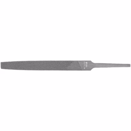Lima Plana Bastardas 4", Ancho 1/2" Espesor 1/8", Sin Mango, para acabados de metales, LPB-4 15138 Truper