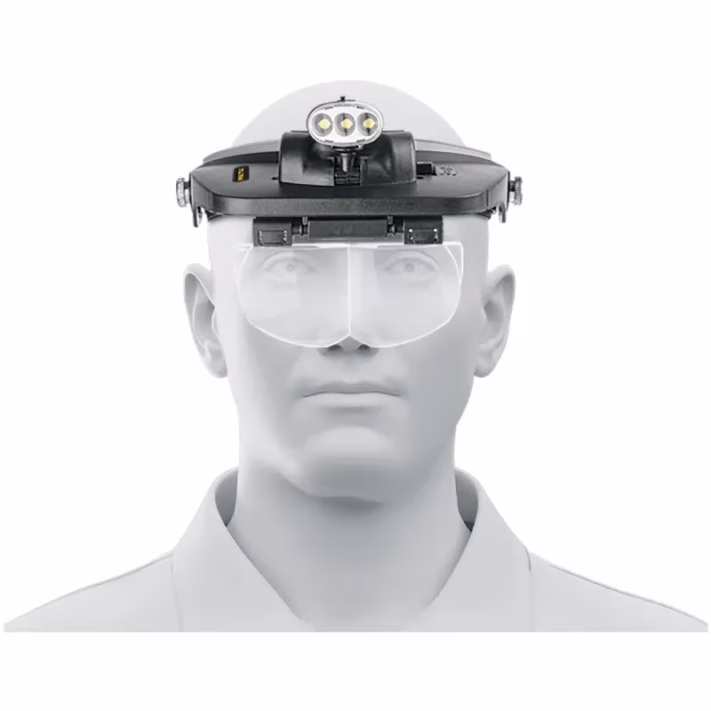 Lupa optovisor de 3leds 3PilasAAA para Trabajo a Detalle Pretul 26019