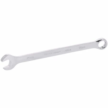 Llave Boca Mixta 14mm Combinada CrVanadio ELarga Truper 15618