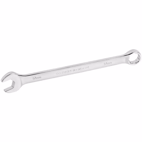 Llave Boca Mixta 17mm Combinada CrVanadio ELarga Truper 15621
