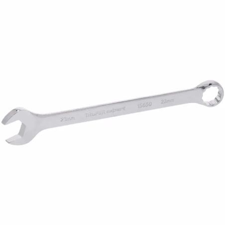 Llave Boca Mixta 23mm Combinada CrVanadio ELarga Truper 15650