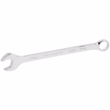Llave Boca Mixta 24mm Combinada CrVanadio ELarga Truper 15627