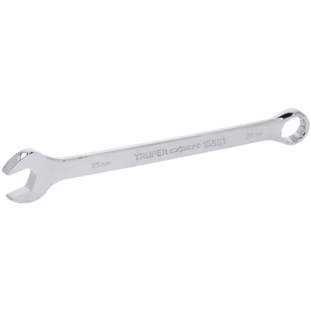 Llave Boca Mixta 25mm Combinada CrVanadio ELarga Truper 15651