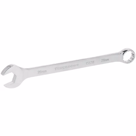 Llave Boca Mixta 26mm Combinada CrVanadio ELarga Truper 15628