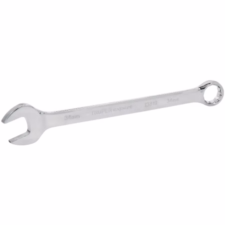 Llave Boca Mixta 34mm Combinada CrVanadio ELarga Truper 13819