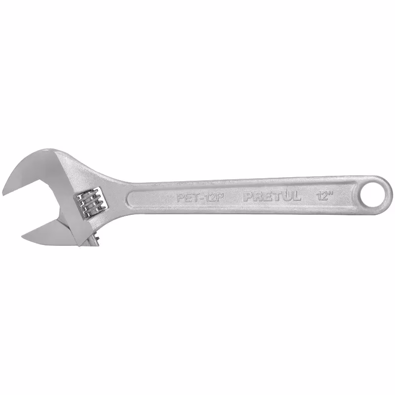 Llave Francesa 12" Apertura 1 5/16", Cromadas, PET-12PB 21817 Pretul