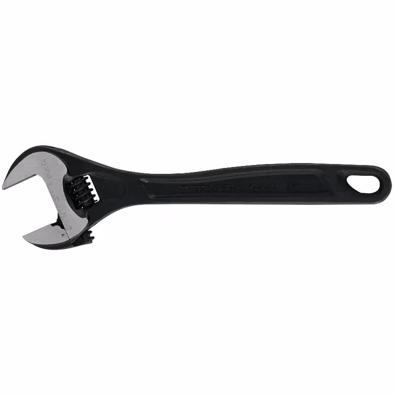 Llave Francesa 12" Apertura 1 5/8", Profesionales Acero al Cromo Vanadio Fosfatadas, PET-12 15503 Truper