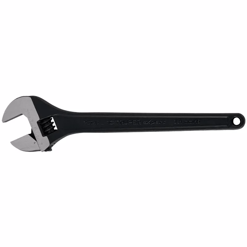 Llave Francesa 15" Apertura 1 7/8", Profesionales Acero al Cromo Vanadio Fosfatadas, PET-15 15504 Truper