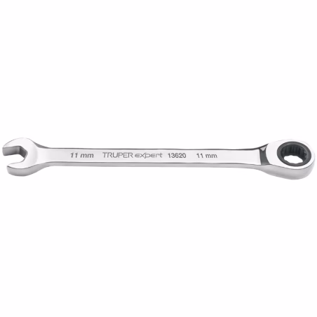 Llave Boca Mixta Ratchet 11mm ACrVanadio Truper 13620