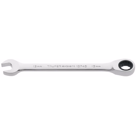 Llave Boca Mixta Ratchet 13mm ACrVanadio Truper 15745