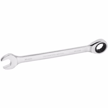 Llave Boca Mixta Ratchet 25mm ACrVanadio Truper 13626