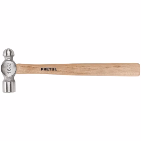 Martillos Bola 16oz M34cm Pulidos, Pretul 22658