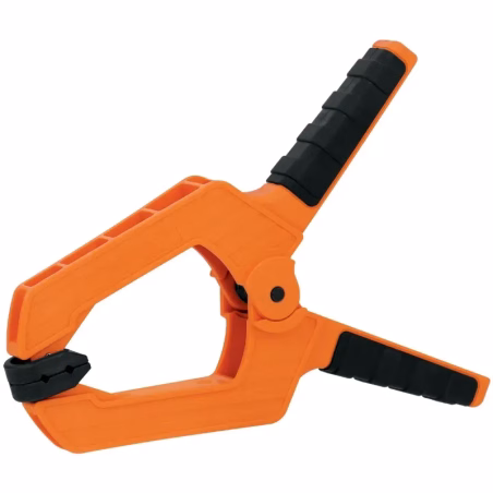 Prensa de Resorte 8" Apertura 3" Cuerpo de Nylon Mango TPR, PRE-8 17702 Truper